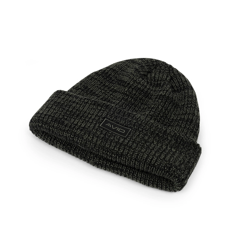 Avid Carp Marl Knit Beanie Green